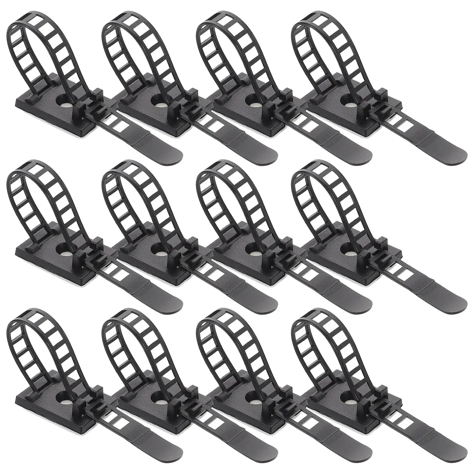 

60 Pcs Zip Ties Cord for Electrical Cords Cable Management under Desk Organizer Zipper