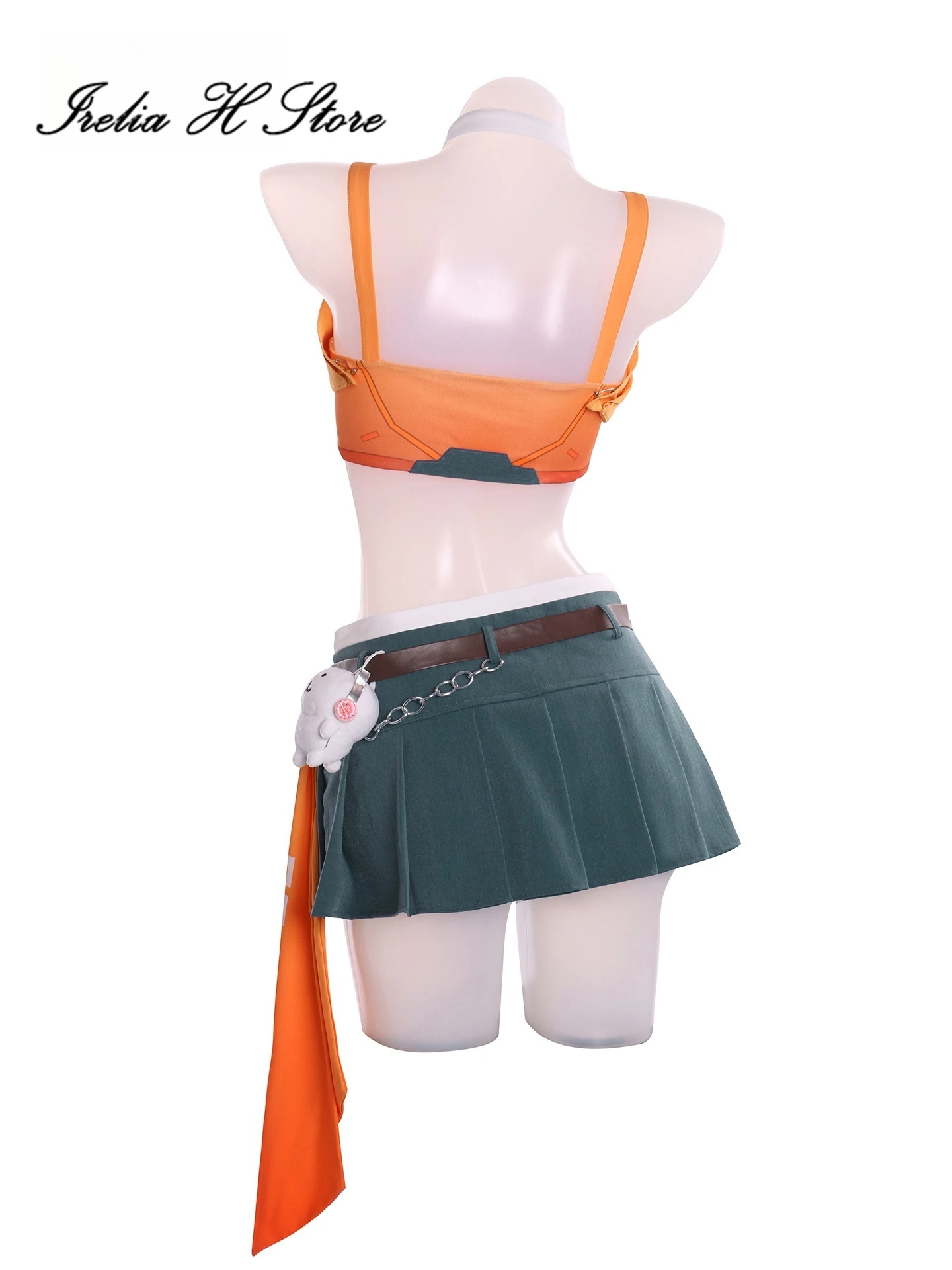 Irelia H Anime OW Mercy 코스프레 의상 Mercy Angela Ziegler K-pop 복장 여성 할로윈 의상