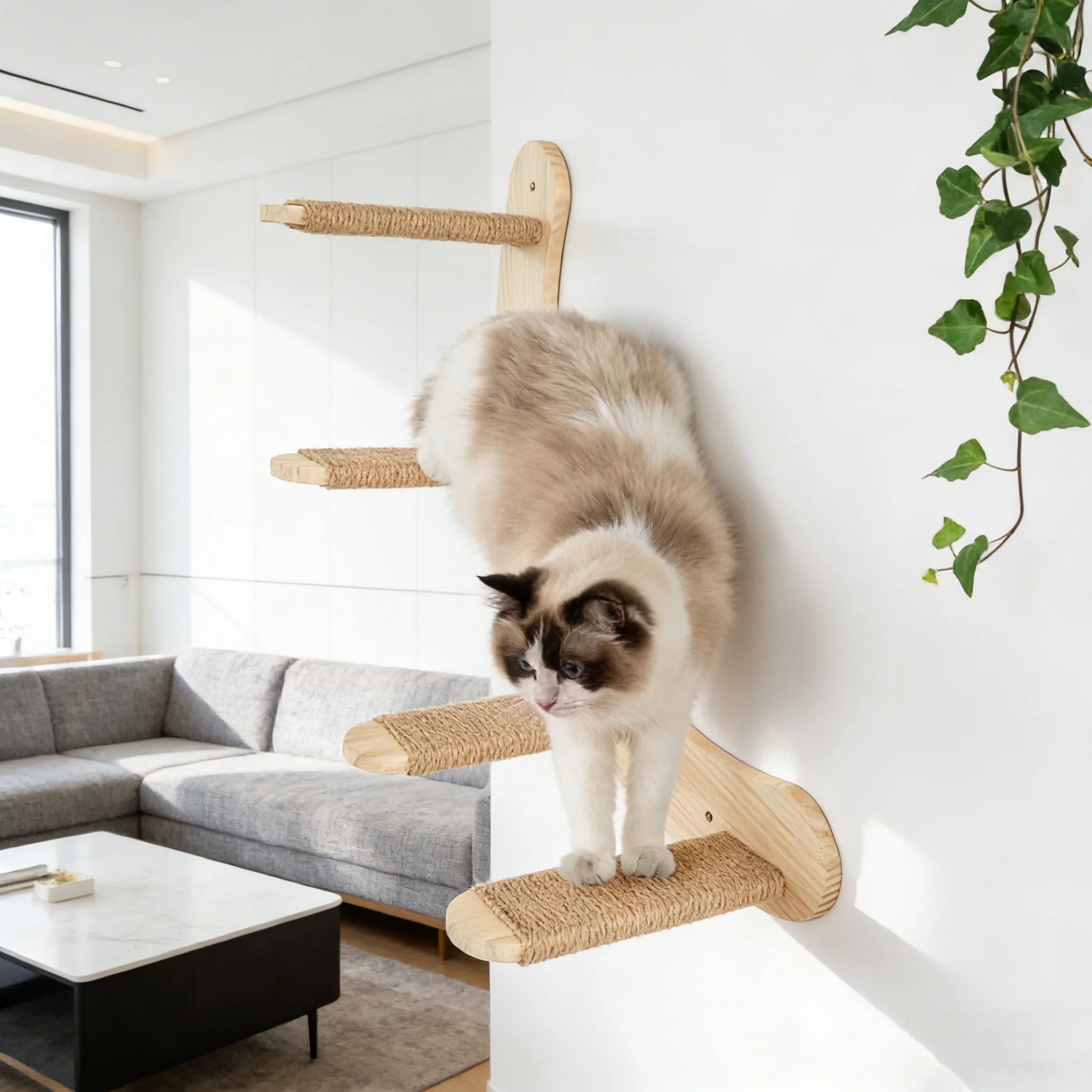 

Настенные лазательные стенки для кошек, мебель для отдыха кошек, настенные лестницы для кошек, настенные полки и места для отдыха для кошек