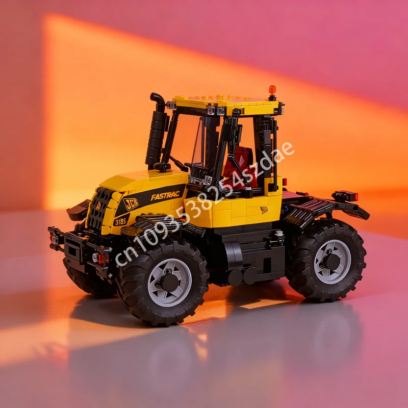 

1386pcs MOC JCB Fastrac Creator Experted Model Building Blocks Creative Idea Education Christmas Gift Brick Kids Toy Birthday