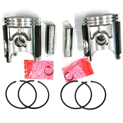 Motorcycle Cylinder Piston Kit For YAMAHA RD350 1973-1975 64mm