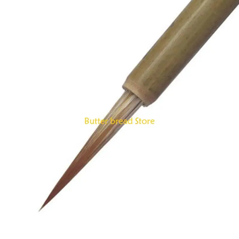 W89C Chinesisches Kalligraphie-Pinsel-Set, 5 Lining-Pinsel mit feiner Spitze, für Tuschegemälde, detaillierte Illustrationen,