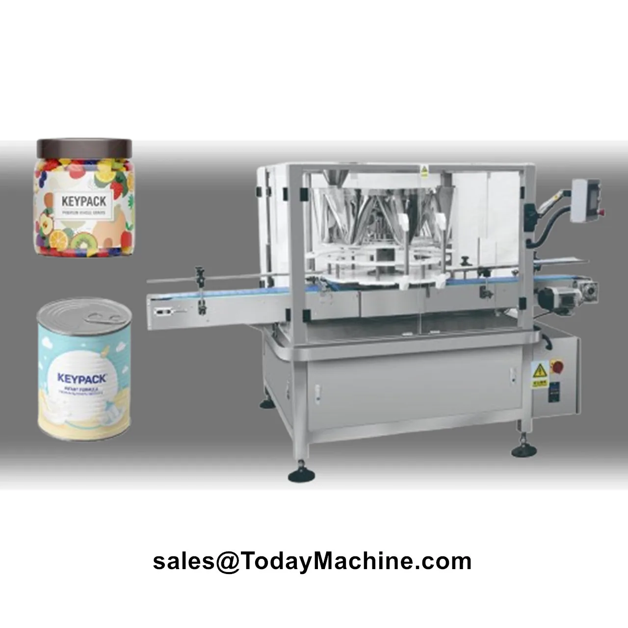 Automatic Rotary Type Auger Flour Spice Powder Bottle Filling Machine
