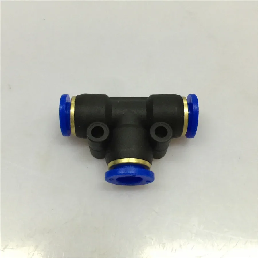 

Tyre tire changer pipe fittings quick connector Push tee PE-08 tube outer diameter: 8MM