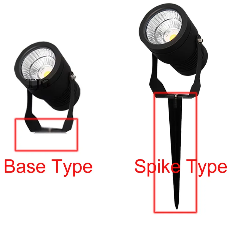 Dimmable LED Garden Lights Outdoor LED Waterprof Lawn Lamp AC220V110VDC12V 5W 15W 20W Landscape Bulb IP65 Garden Path Spotlights