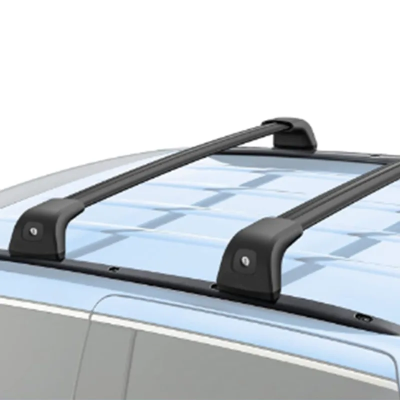 حامل سقفي عارضة الطيران من الألومنيوم على شكل حرف T باللون الأسود غير اللامع