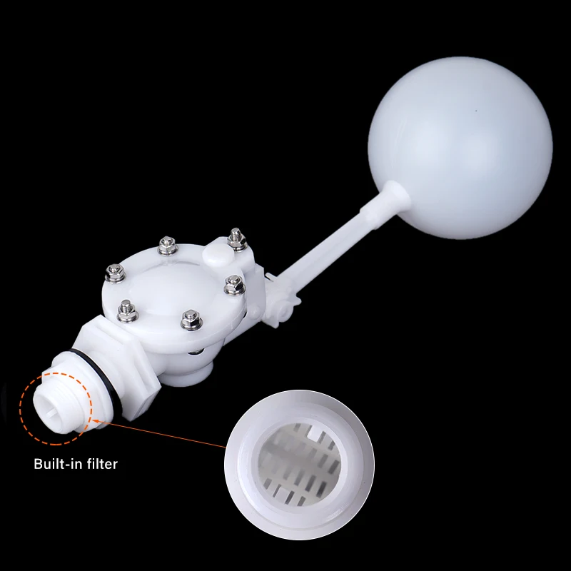 Válvula flotador 3/4 pulgada llenado automático fuente agua gatos perros - imagen 2