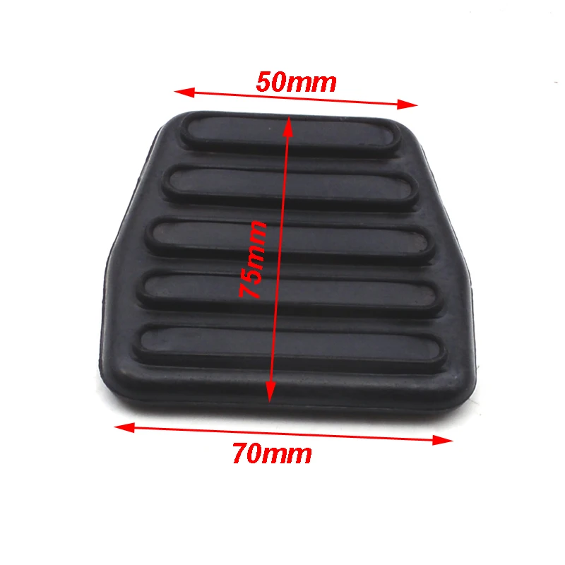 2PCS Truck Clutch Brake Rubber Pedal Pad Cover For MAN E2000 F2000 F90 M2000 L2000 M90 TGL TGA TGM TGS 1998-