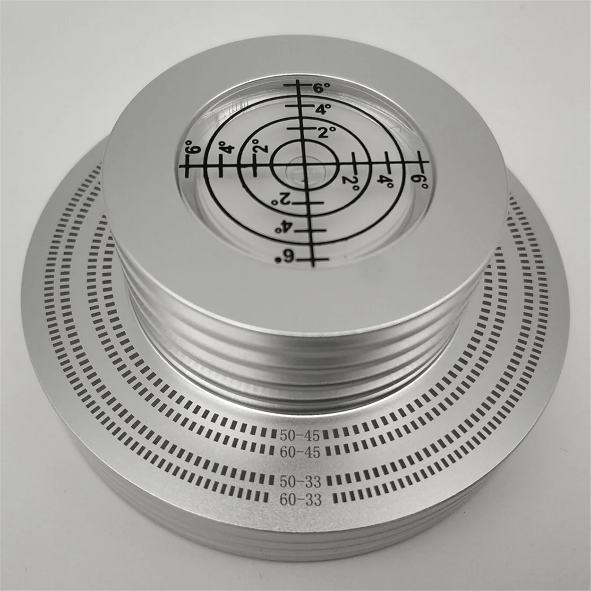 Peso record LP Vinile Morsetto per dischi Livello Giradischi Stabilizzatore Vibrazione Accessori per giocatori Argento