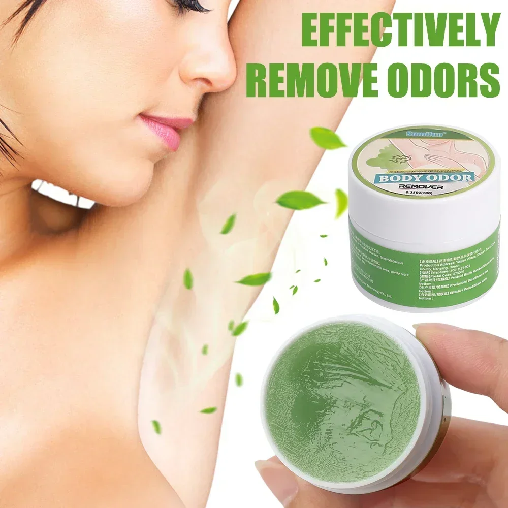 Safe 10g Body Underarm Odor Removal Cream Deep Penetration Underarm Deodorant Cream Easy To Absorb Perfume Men Women Skin Care