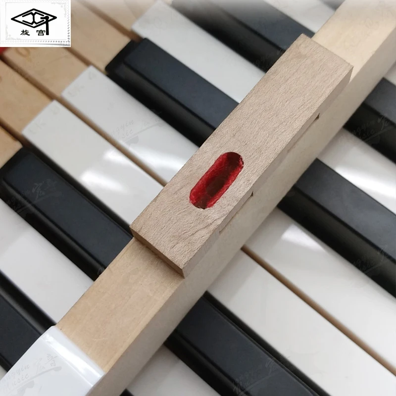 HUATOOL Klavier-Stimmwerkzeug mit 015 Schlüsselloch, Heißklebeband, Zubehör für rote Teppichbeschläge, Zubehör für Klavierteile – Detail 10