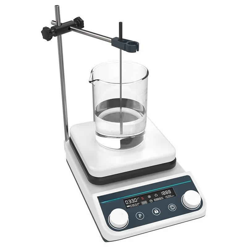 

Constant temperature magnetic stirrer heating mixing table small 5L temperature control
