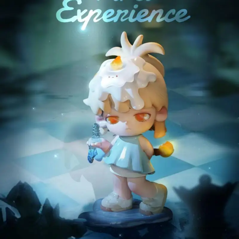 

YOBU 2nd Gen Kawaii Doll Blind Box Trendy Art Toy Cute Desktop Ornament New Year Gift for Girls First Experience Collectible