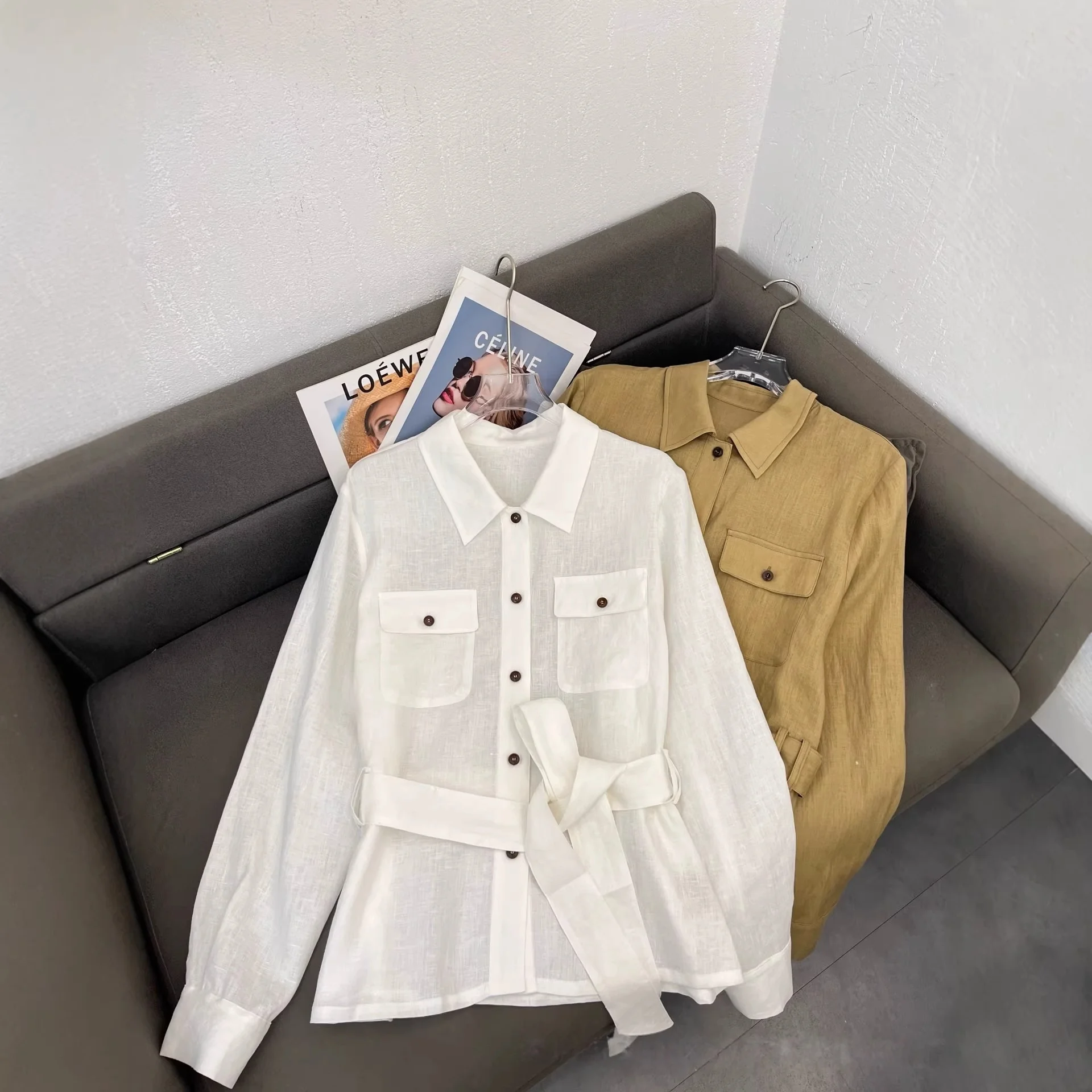 Women's Spring New Design Sense Lazy Style Work Shirt