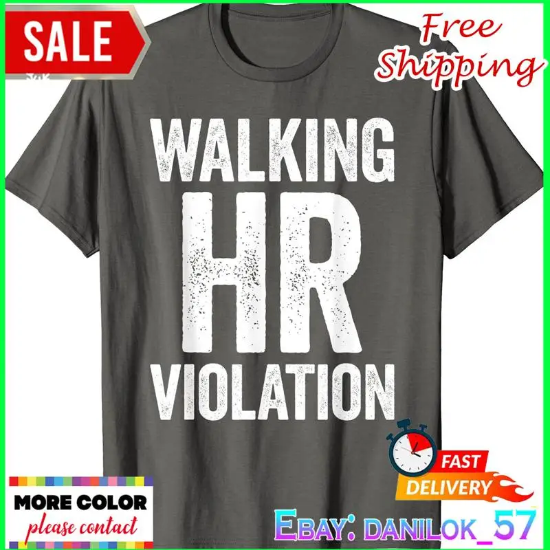 

Walking HR Violation Funny Christmas T Shirt