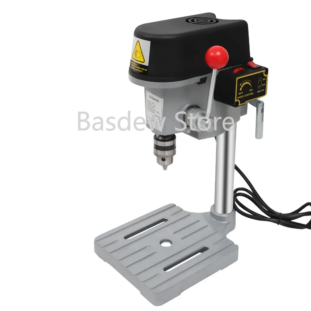 340w High Speed Mini Drilling Machine  Drilling Chuck 1-10mm Bench Machine Table