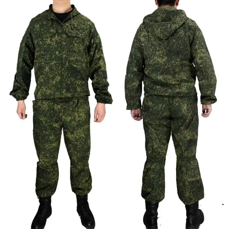 Russian KMX Suit Overcoat Camouflage Tactical White Floral Camouflage EMR Little Green Man Green Ruin Camouflage Overcoat