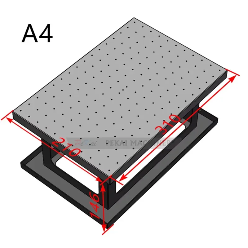 A4 Suction Platform Used for Crystal Sticker Matched with A4 Inkjet UV Flatbed and Bottles Printer LED Crystal Sticker
