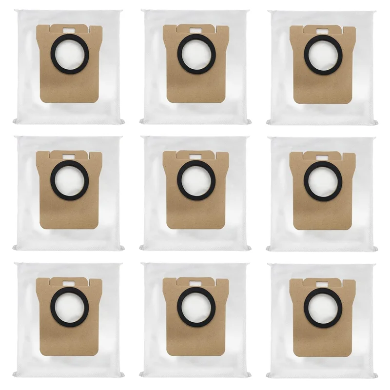 9Pcs Dust Bags Replacement for Xiaomi Dreame L10S Ultra Robot Vacuum Accessories Parts Dust Bags