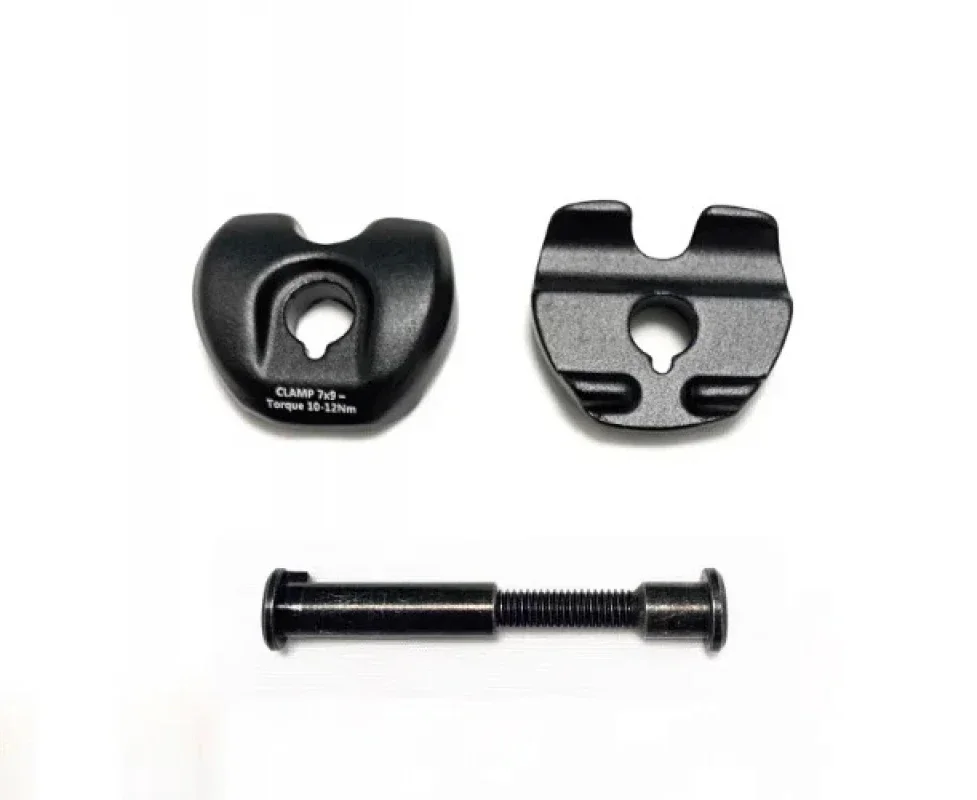 Für Factor OSTRO V.A.M O2/O2 VAM Sattelstütze Titan/Stahl Schrauben Sattelklemme Aluminium Mastkappe Reparaturteil 7*7/9/10 Schienen – Detail 2