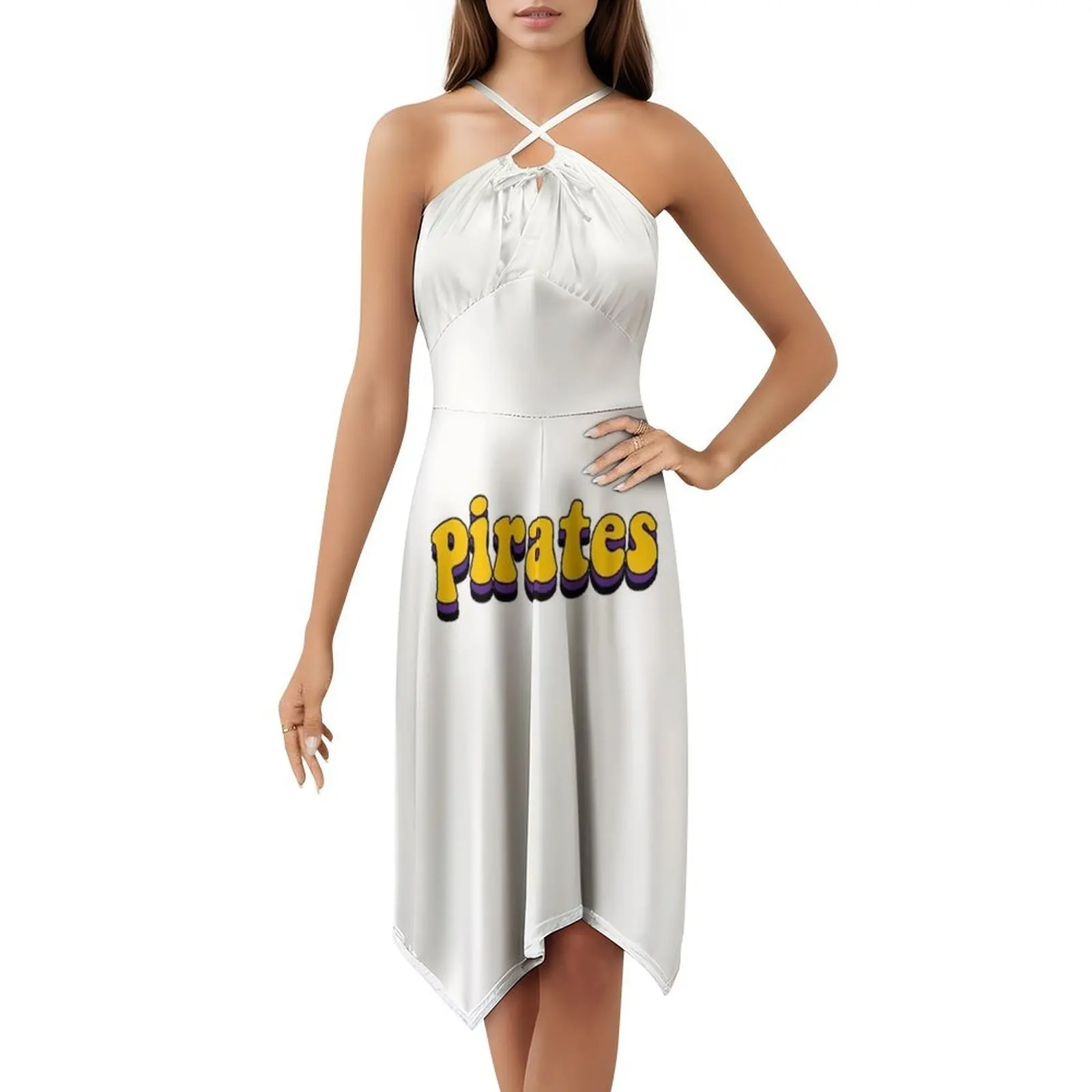 فستان كاجوال على الطراز الكوري لقراصنة Ecu غير تقليدي للنساء فساتين بسيطة يومية للمكتب للسيدات غير تقليدية عتيقة من Ecu East Carolina #5