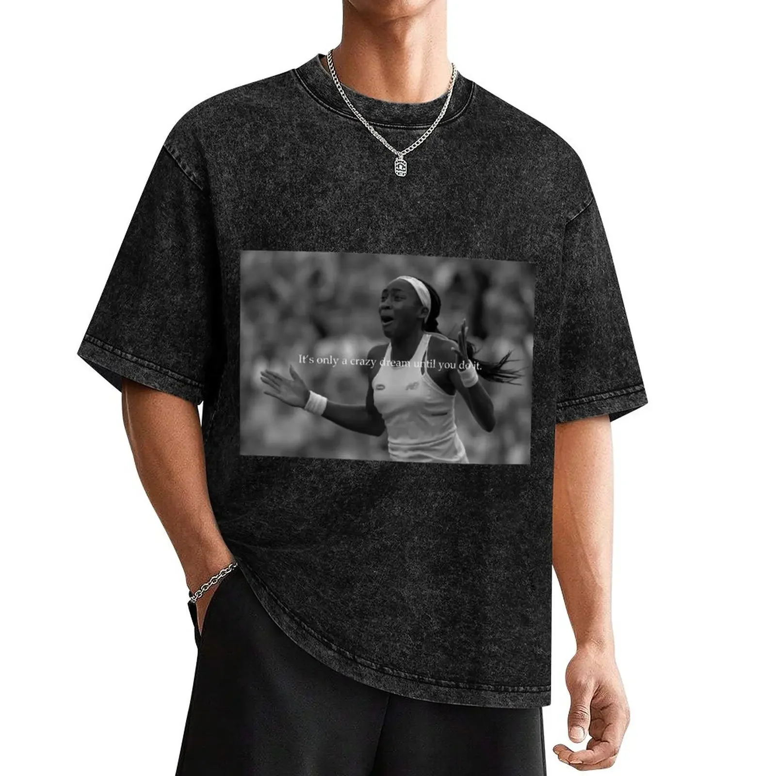 Coco Gauff T-Shirt oversized t shirt graphic t shirt vintage summer tops summer clothes heavyweight t shirts for men