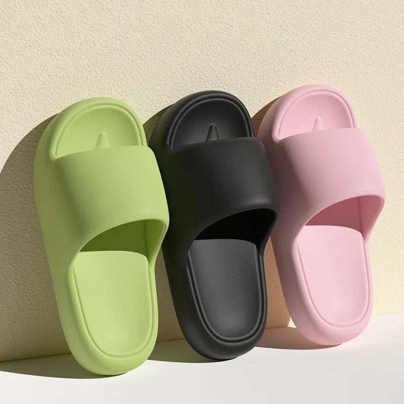 

Women's Eva Platform Home Slippers Women 2026 Comfortable Soft Sole Cloud Slides Women Indoor Non Slip Bathroom Slippers Woman