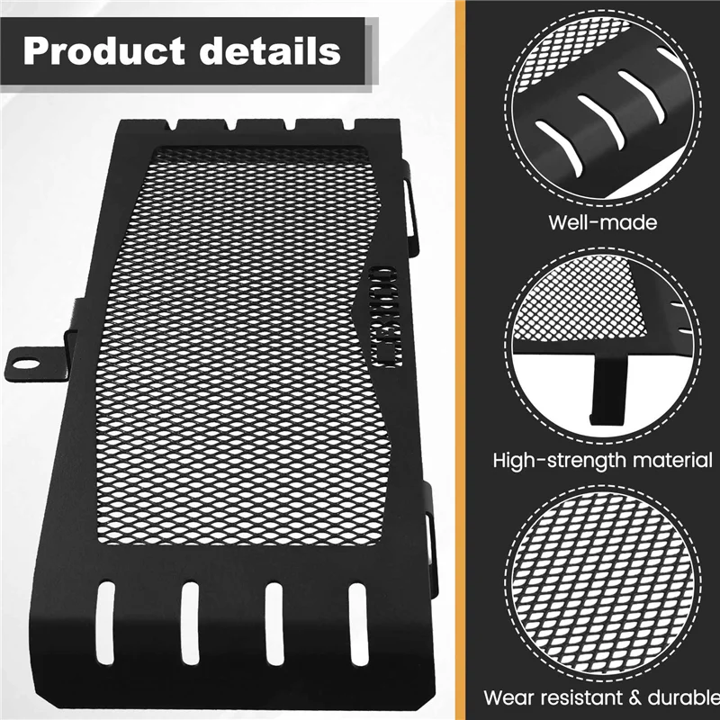 -A25M Osłona chłodnicy motocykla ze stali nierdzewnej Osłona chłodnicy wody do Hondy Cb1100 2013-2018