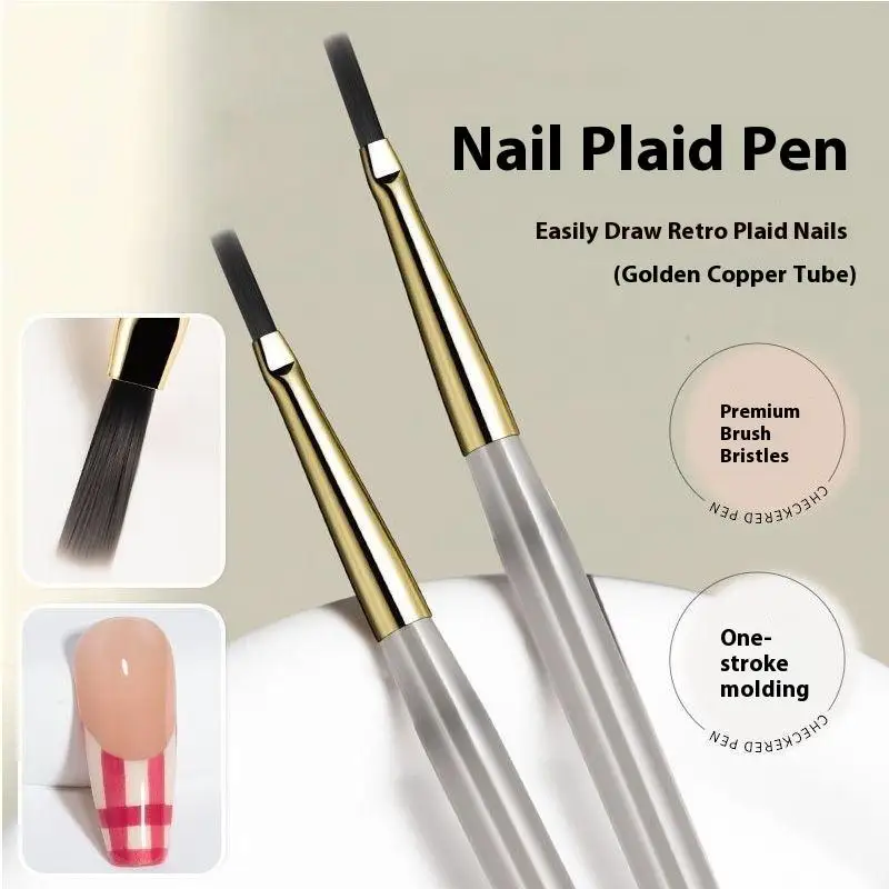 1/5 pezzi pennello per nail art verricatore disegno linea di pittura strumento pennelli per gel acrilico set di strumenti per manicure di design fai da te