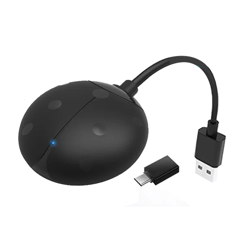 

【Hot Cake】2 In 1 Wireless Carplay Adapter USB Dongle Wired Android Auto AI Box Car Media Player Adapter Bluetooth Auto Connect