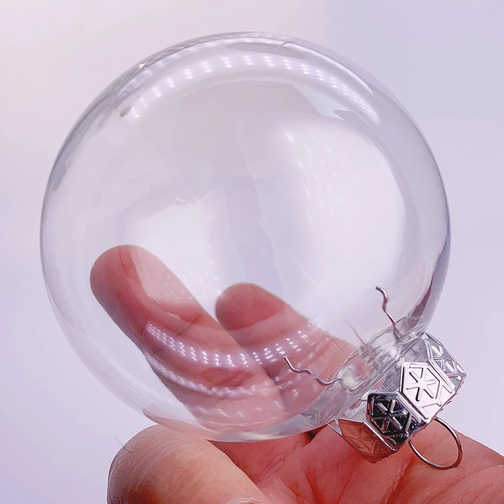 

Прозрачные елочные шары 6 шт.