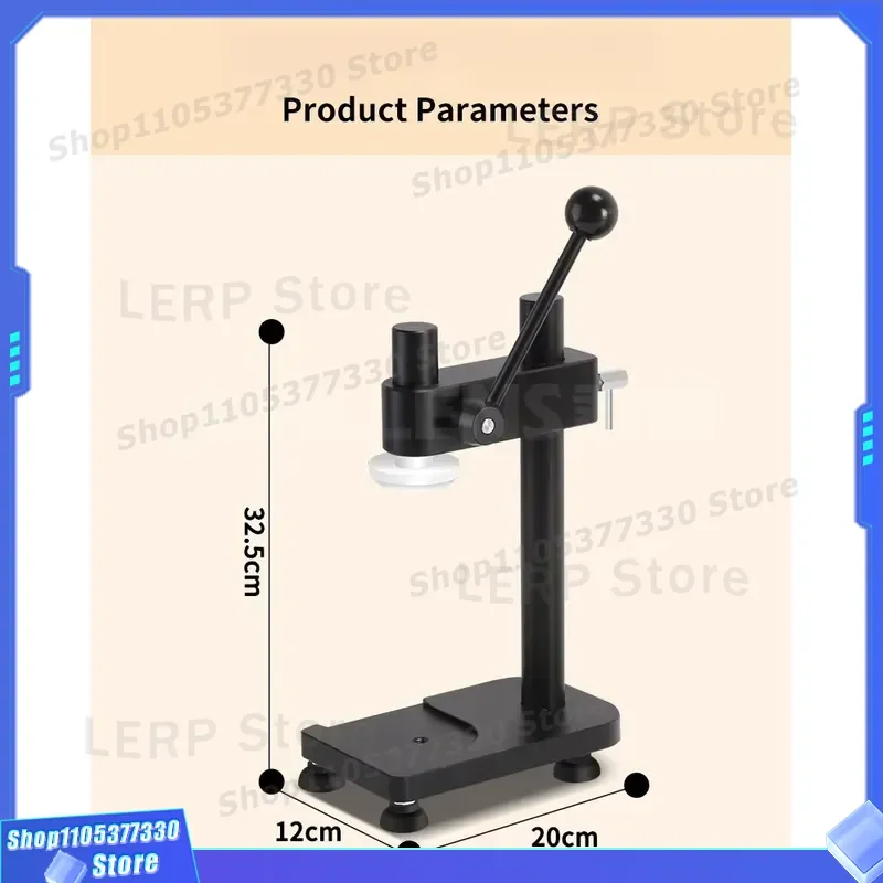 Manual Aluminum Can Sealing Machine for Street Stall Milk Tea Juice Portable Handheld Tin Container Capping Tool Equipment