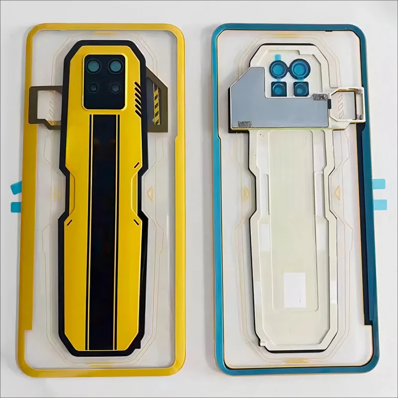 zte-ヌビアレッドマジック-7s-プロ-nx709s-リアハウジングガラスバックカバー修理交換電話バッテリーケースカメラレンズ