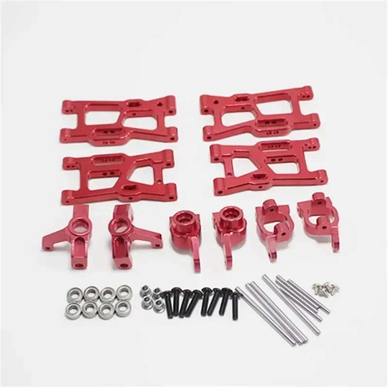 Metal upgrade accessories swing arm steering seat rear wheel seat wearing parts set for WL 1/14 144001