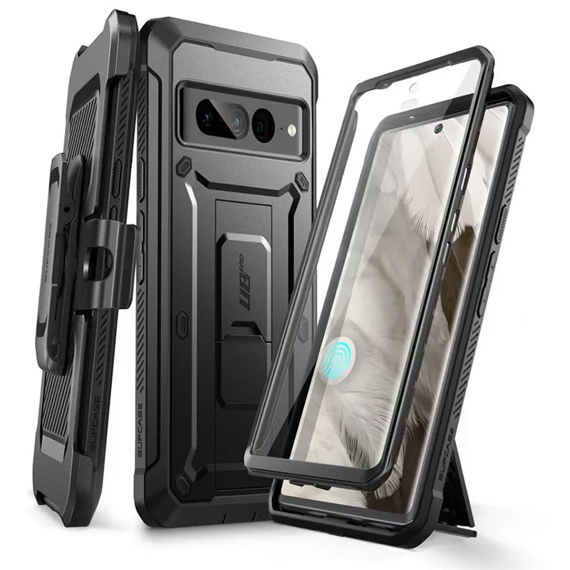 SUPCASE For Google Pixel 8 Case (2023) UB Pro Full-Body Rugged Holster & Kickstand Case with Built-in Screen Protector