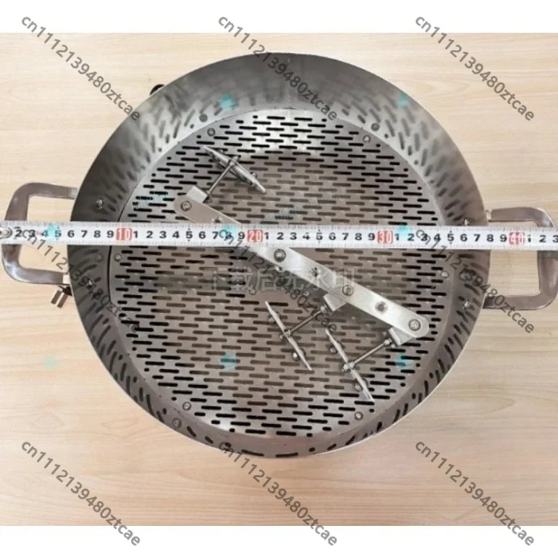 2.5kg Coffee Roaster Cooling Tray, High Airflow Chaff Collector with Stirring Module for Home Commercial