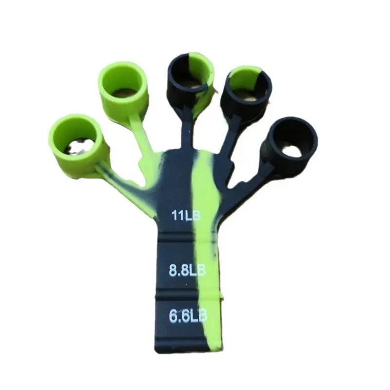 1pcs Rehabilitation Accessorie Silicone Gripster Hand Grip Finger Power Strengthener Stretcher Trainer Gym Fitness Exercise Hand