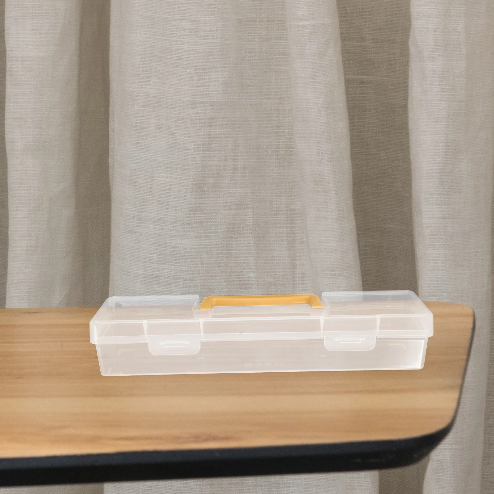 

Plastic Tool Box Clear Large Capacity Hardware Organizer For Home Workshop Repair Multi Functional Storage Transparent