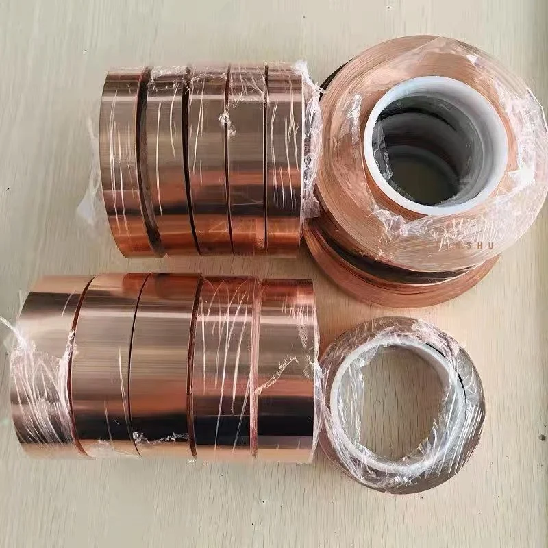 1m Wide Pure Copper Strips/Foils (5-30mm) - 0.1-2mm Thickness, Suitable for DIY Handicrafts & Electrical Use