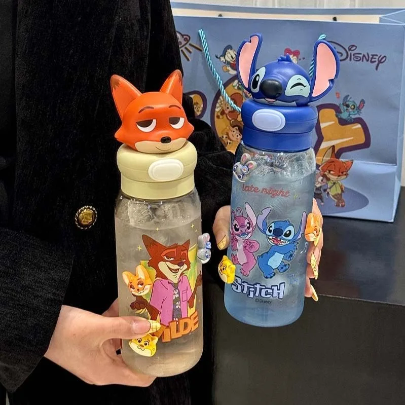 

Disney Cartoon Zootopia Stitch Children's Water Cup Lovely Gift