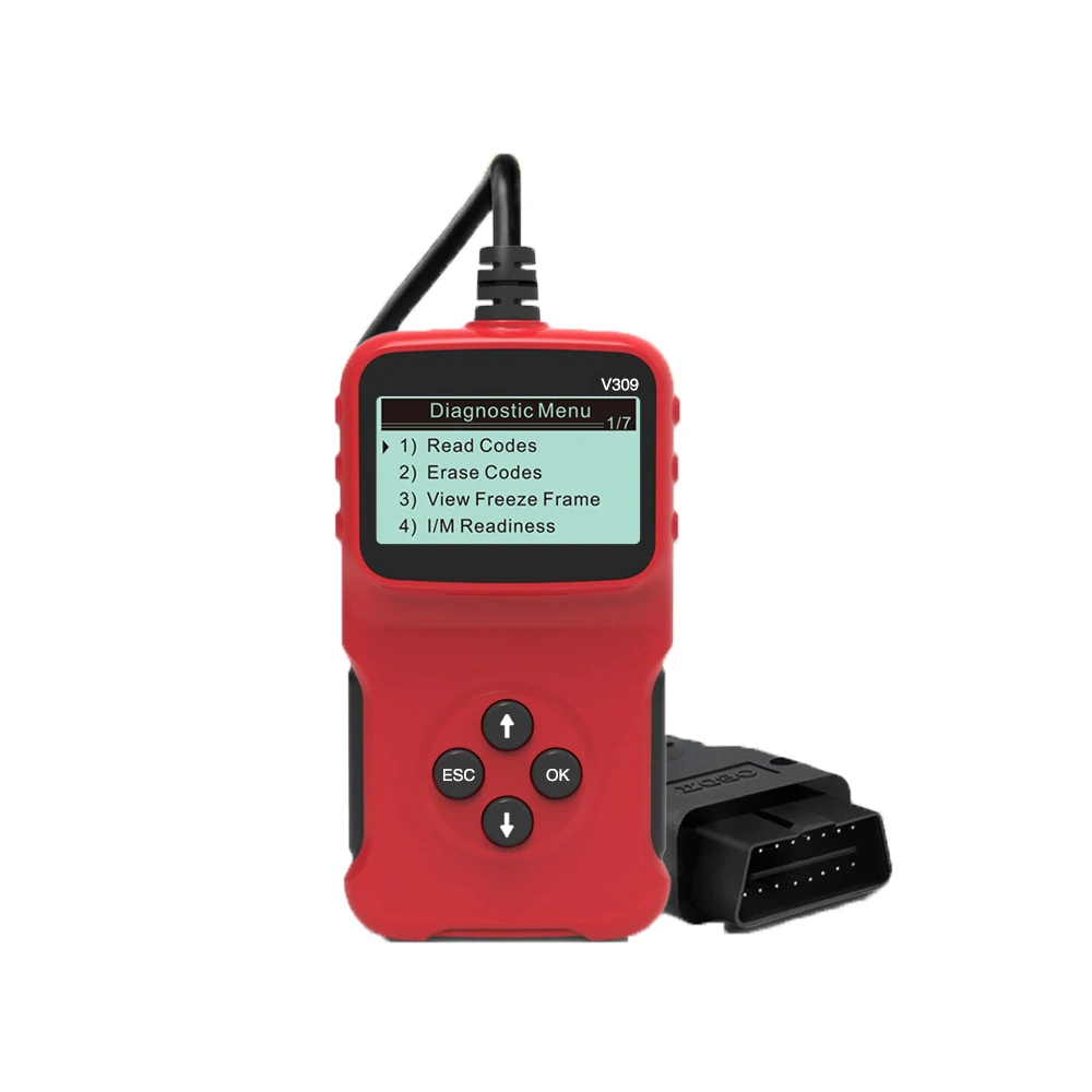 Car Diagnostic Tool For V309 Obd2 Car Check Engine Code Reader Fault Light For Cars Professional Support Multi Language