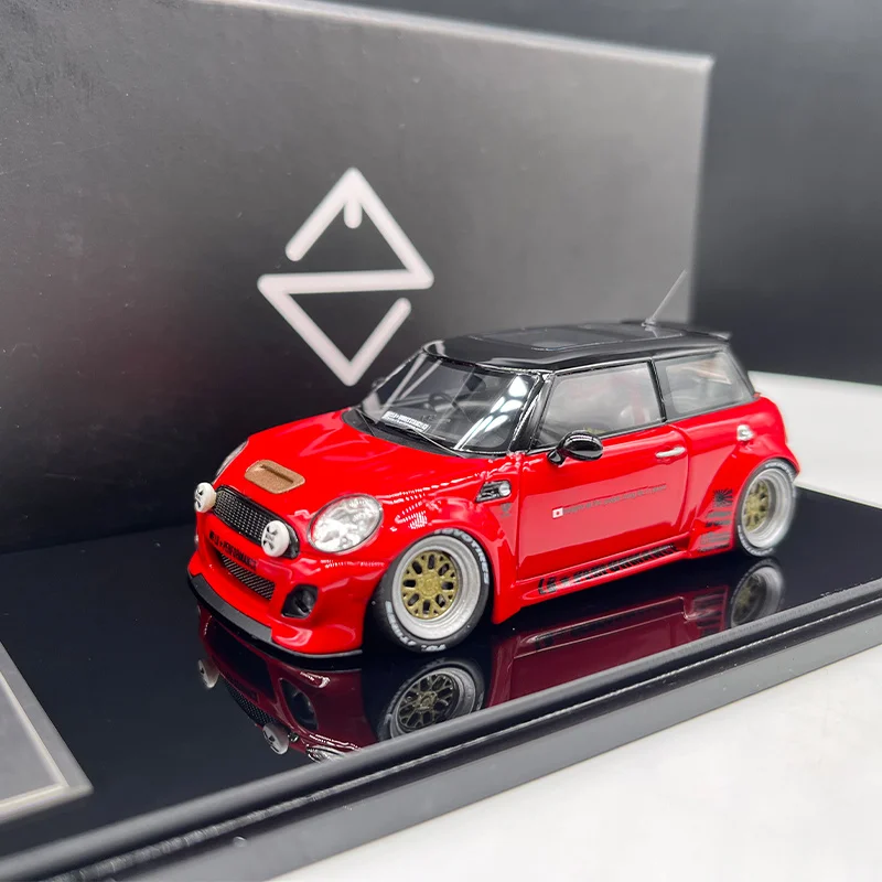 

ENGUP масштаб 1:43 смола LBWK мини-КУПЕР купе литой под давлением миниатюрный игрушечный автомобиль моделирование классическая модель коллекционные сувениры подарки