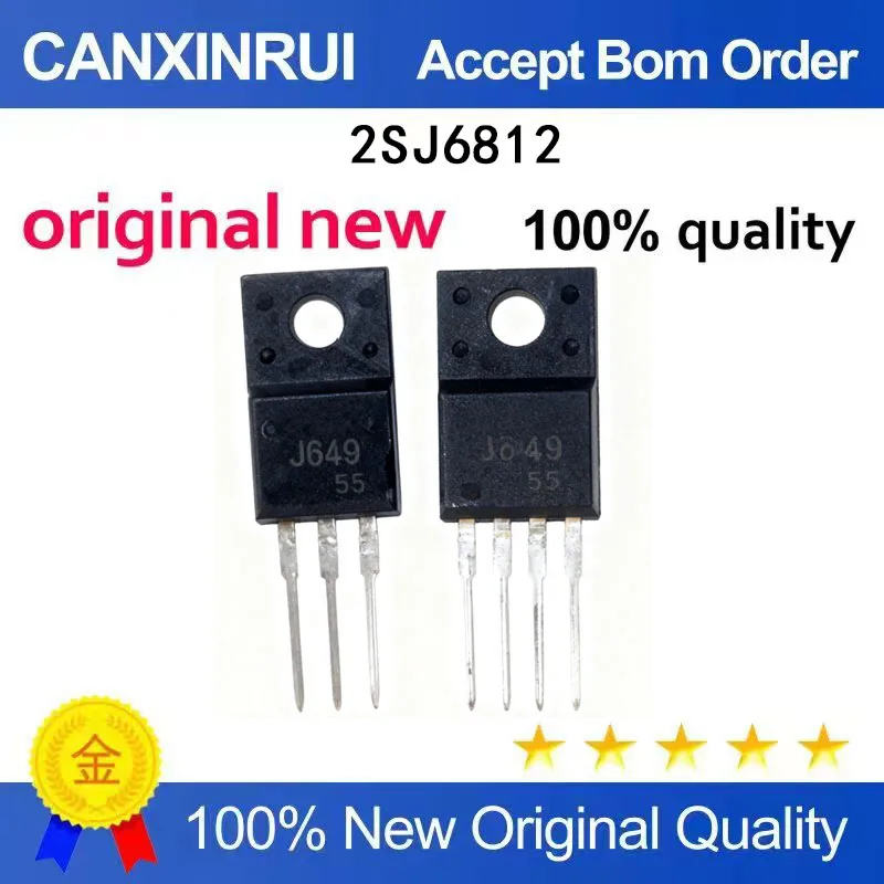 (5 Pieces)Brand new 2SJ6812 J6812 J649 TO-3P high-definition display tube in stock