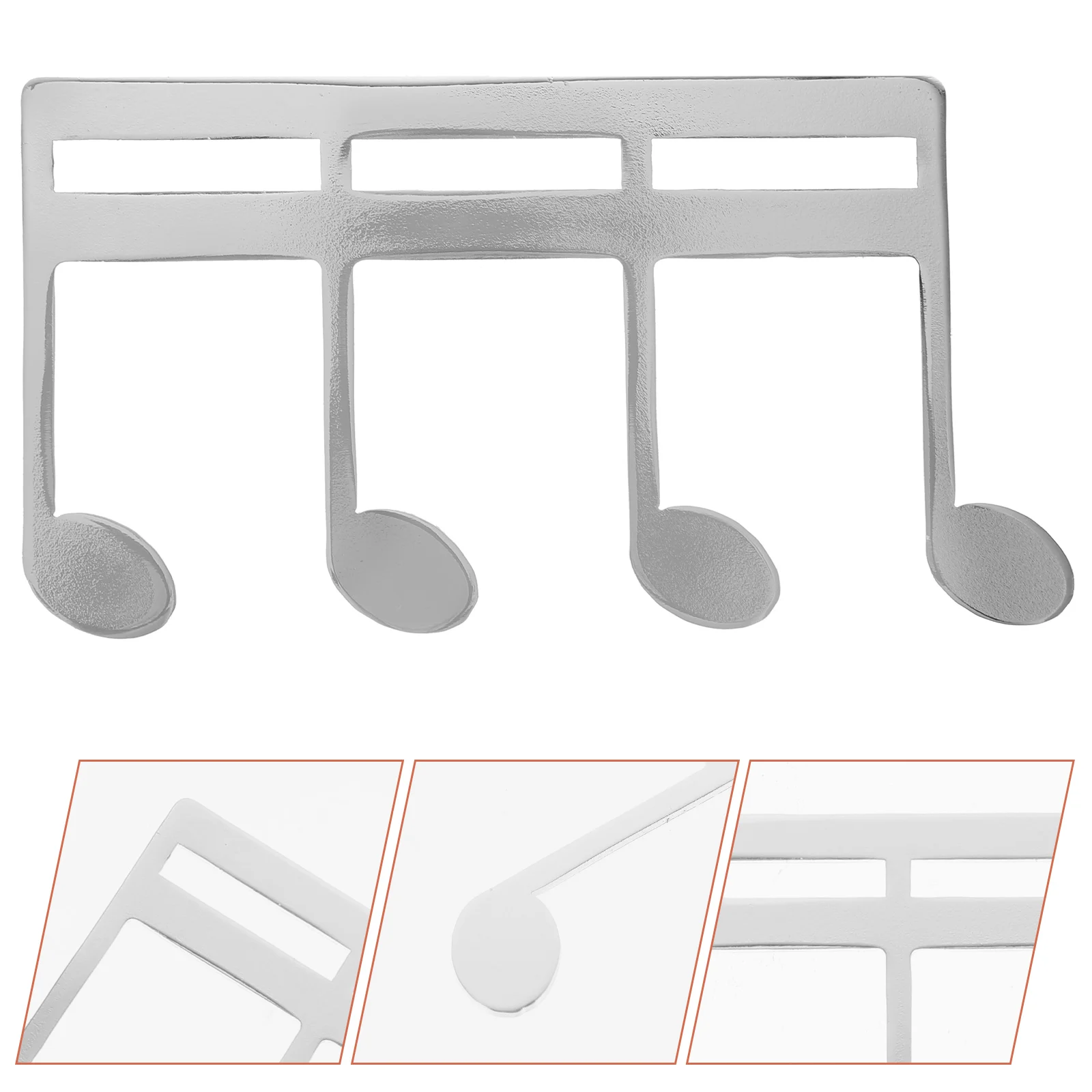 

Piano Score Clip Music Book Holder Paper Clips Metal Page Note Accessory Clamp Musical