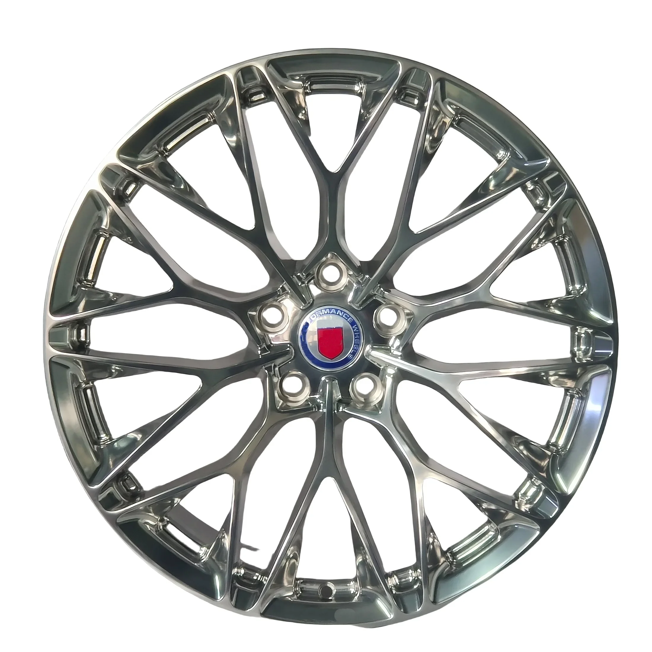 Customizationforged car wheels P200 Lightweight electroplated  polished Forged Factory Custom Passenger Car Forged Wheels