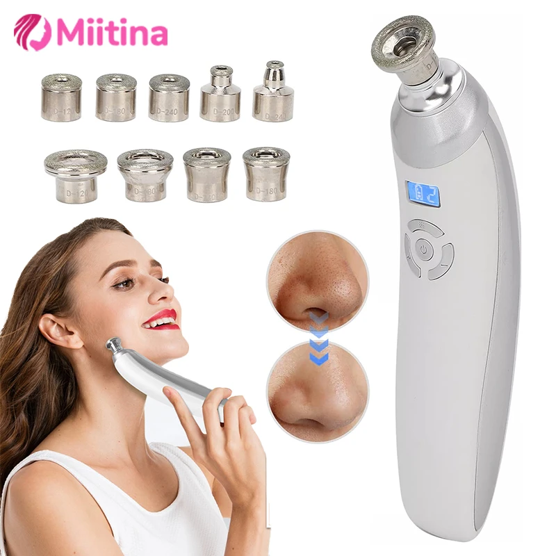 

Electric Blackhead Remover 8 Suction Mode Face Cleansing Beauty Machine Dead Skin Remover Face SPA Blackhead Removal Skin Care