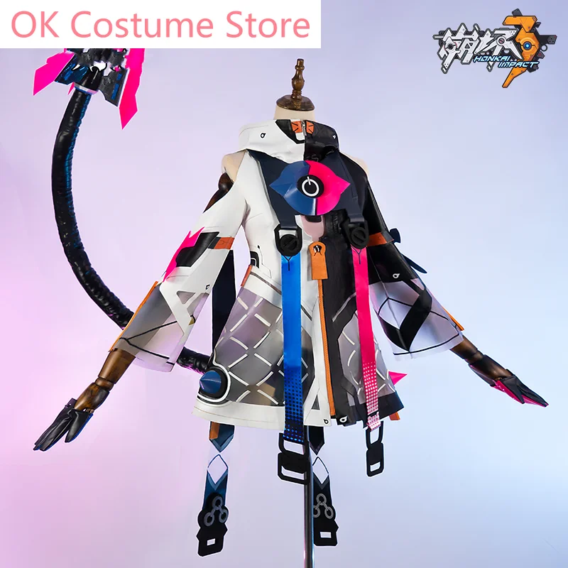 Honkai Impact 3e Delta Vrouwen Cosplay Kostuum Cos Game Anime Party Uniform Hallohen Spelen Rol Kleding