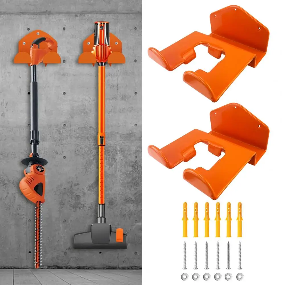 300-pound Capacity Weeder Hanger Weed Eater Storage Rack Heavy Duty Steel Grass Trimmer Rack Wall Mount Weed Eater Hanger Garage