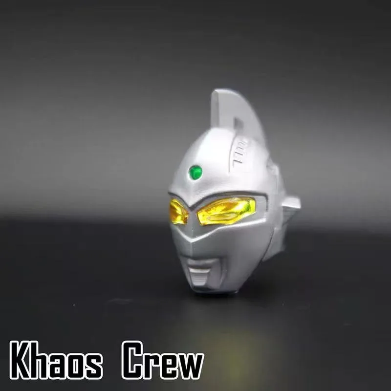 

[In Stock] Altman Figurine Parts Khaos Crew KC SaiWen Luminous Head Carving Kamen Knight Mask SHF Action Figure Toys Accessories