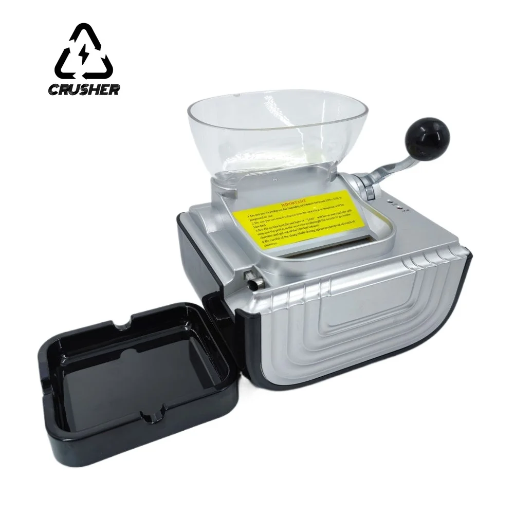 CRUSHER 5.5/6.5mmFully Automatic Cigarette Rolling Machine Electric Tobacco Roller Filling Maker DIY Pipe Smoking Accessories